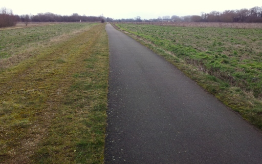 The path to Willington, made for bicycles