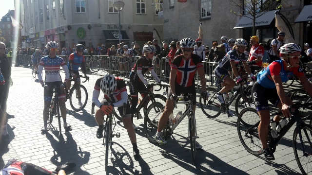 End of the Women's Race